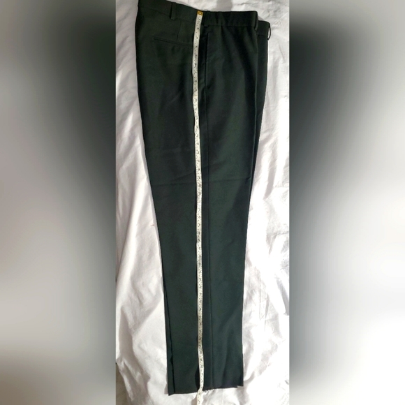 :  hemmed U.S. Army Green Men’s Poly Wool class A Trousers Dress Pants 38L READ - Picture 6 of 15